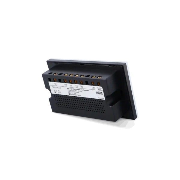 Okasha Smart 4 Gang + 1 Fan Switch CRYSTAL SERIES
