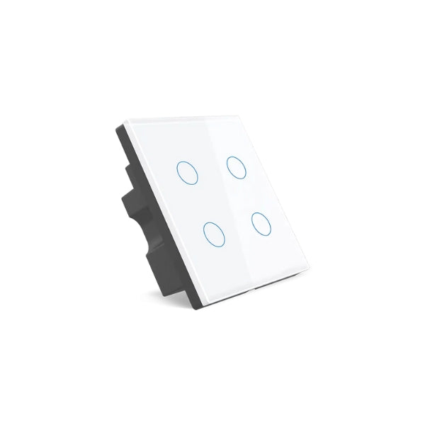 Okasha Smart 4 Gang WiFi Touch Switch Crystal Series