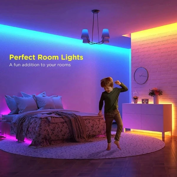 Okasha Smart 5M WiFi Dream RGB LED Strip Light – 5V USB Powered