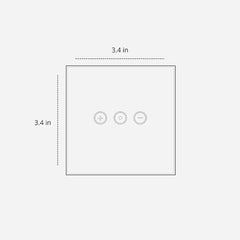 Okasha Smart Crystal Series Light Dimmer Switch