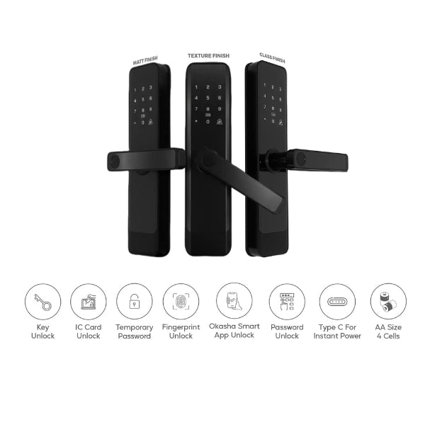Okasha Smart Nova Series Smart Door Lock