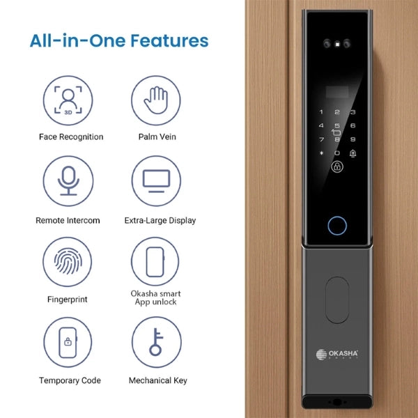 Okasha Smart Optimum Pro Door Lock 
