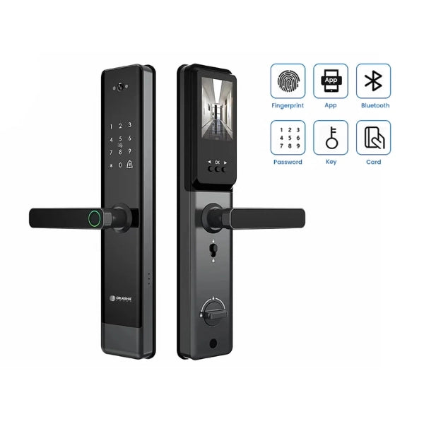 Okasha Smart WiFi Fingerprint Door Lock with Video Door Bell