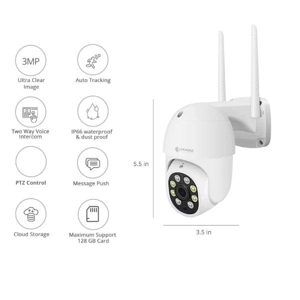 Okasha Smart Camera 3MP