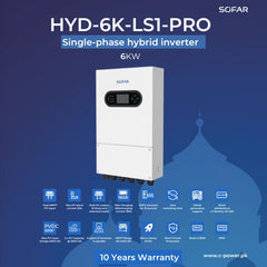 Sofar HYD 6KW LS1 Pro Single Phase Hybrid Inverter