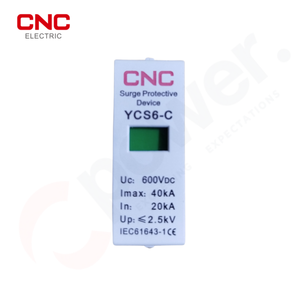 DC SPD 500V/600V CARTRIDGE In=20KA Imax=40KA YCS6-C