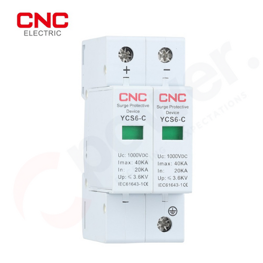 CNC DC 2P SPD Surge Protection Devices 1000V YCS6-C 600