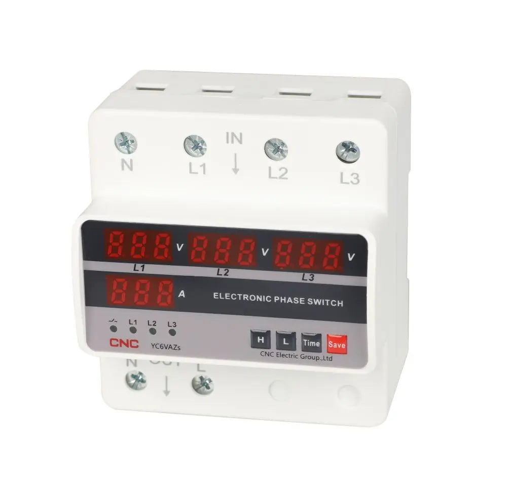 CNC 3 Phase YC6VAZs Electronic Phase Switch