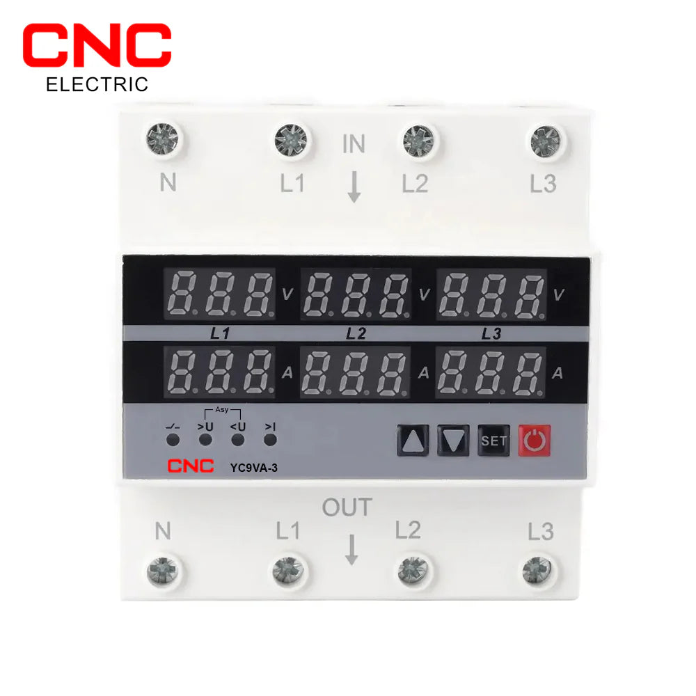 CNC YC9VA 4-Pole 63A VA Protection Device | High-Performance MCB for D ...
