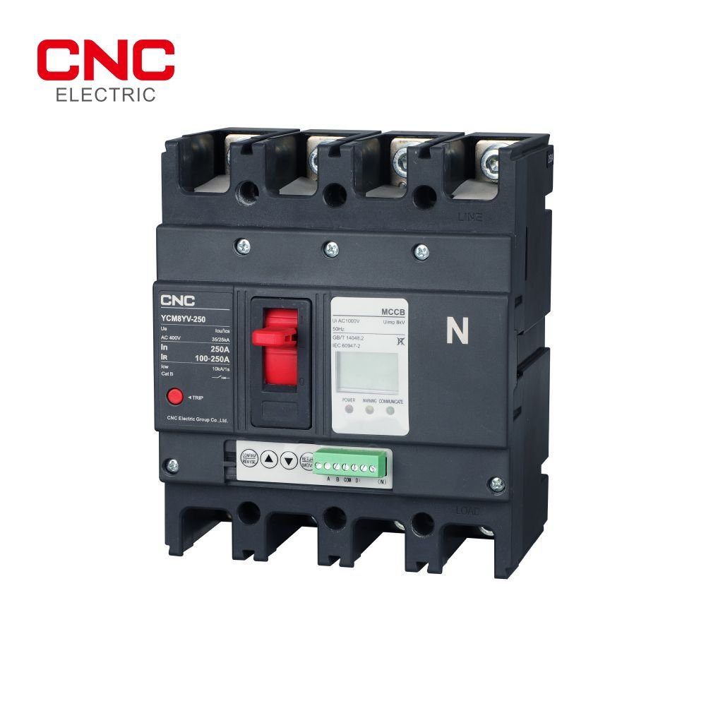 4P CNC MCCB Molded Case Circuit Breakers YCM7