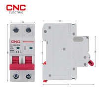 2P DC MCB Circuit Breakers 500V YCB9-80DM