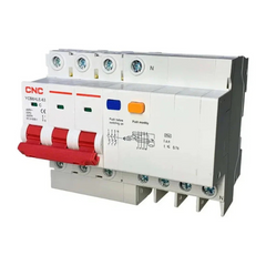 CNC 4P RCBO Residual Current Circuit Breakers YCB6HLE-63
