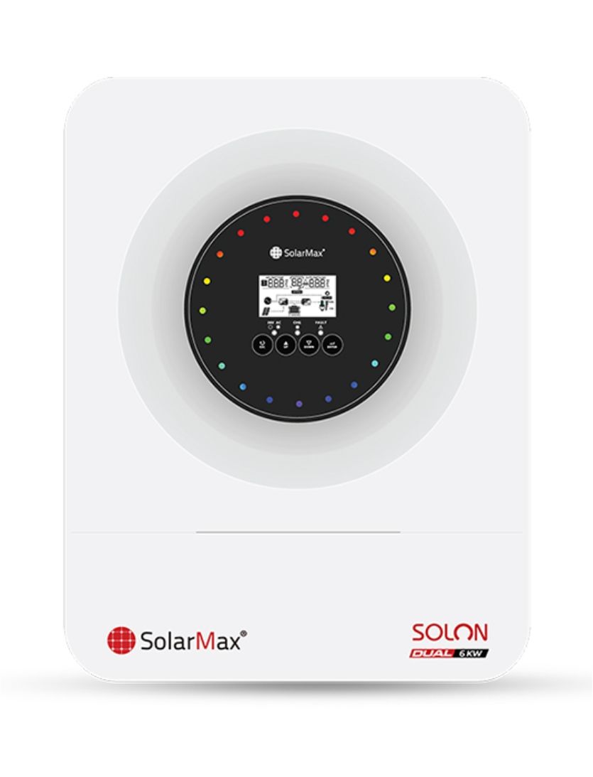 SolarMax Solon Dual 6KW Hybrid Inverter – CNC Electric Pakistan