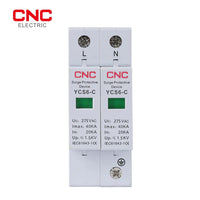 CNC AC 2P SPD 275V Surge Protection Devices 20KA-40KA YCS6-C