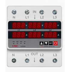 CNC 4P 3 Phase V-A Protection Device 63A YC7-VA-3